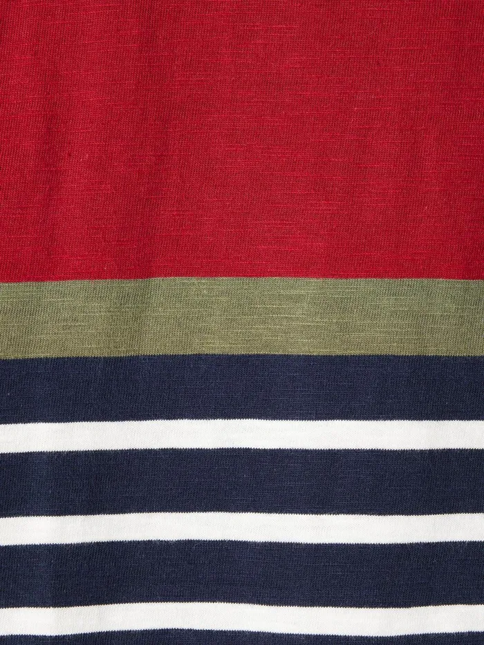 Joules Tops and Tshirts Boys Navy Striped Long Sleeve Top