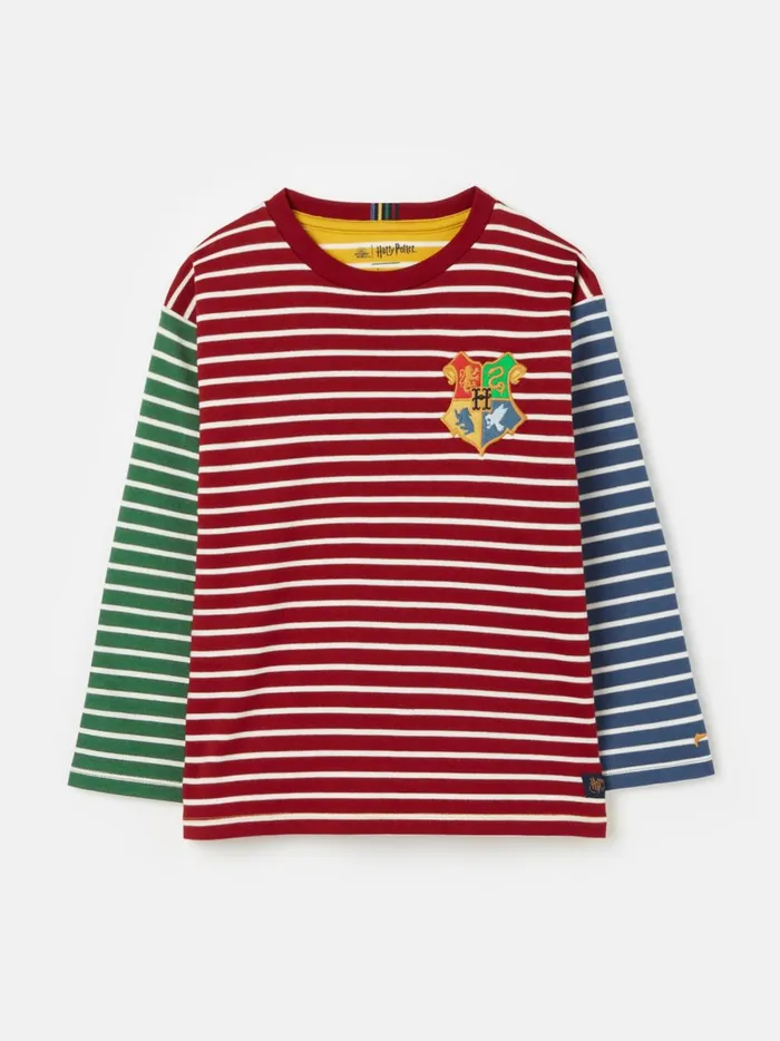 Joules Tops and Tshirts Boys Red Harry Potter Striped Jersey Top