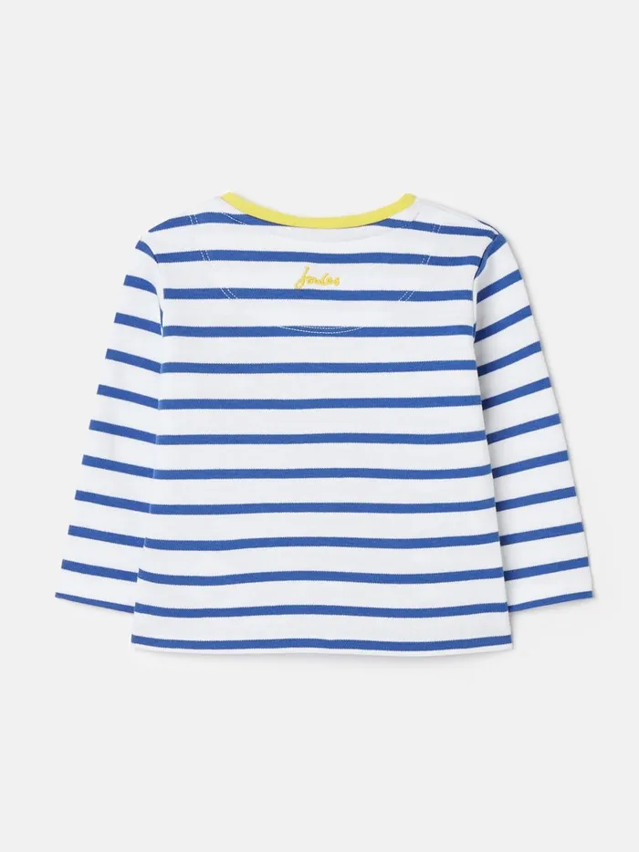 Joules Tops and Tshirts GirlsBoys Blue Long Sleeve Tshirt