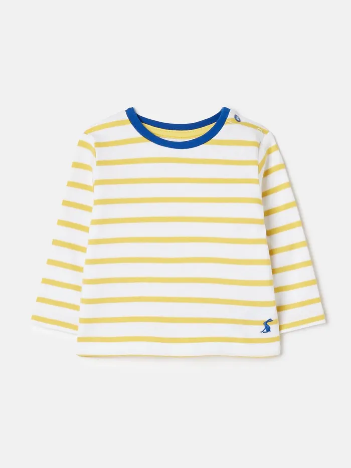 Joules Tops and Tshirts GirlsBoys Yellow Long Sleeve Tshirt