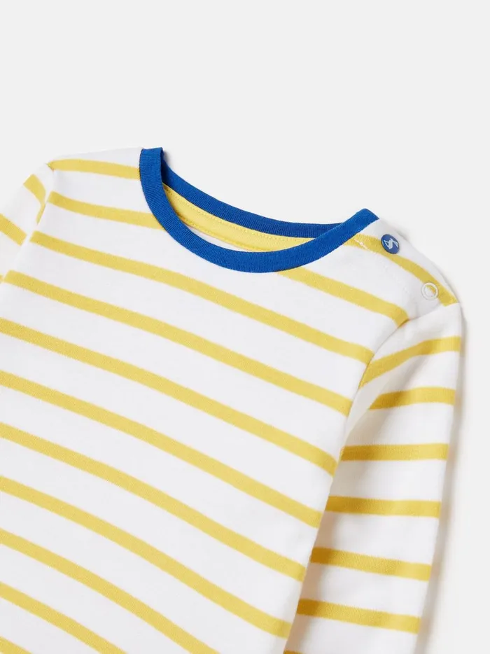 Joules Tops and Tshirts GirlsBoys Yellow Long Sleeve Tshirt