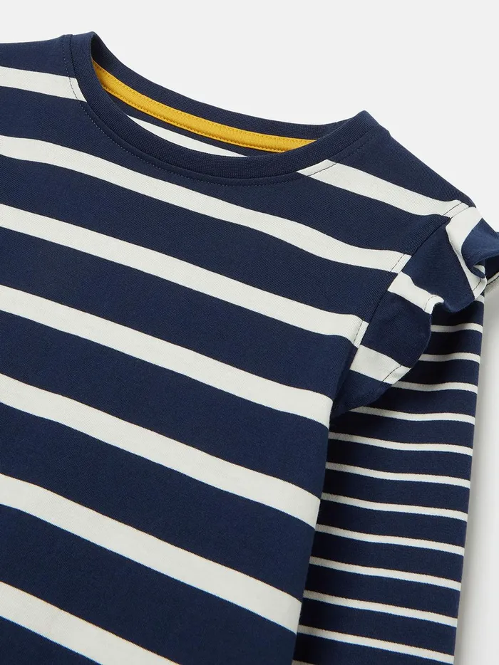 Joules Tops and Tshirts Girls Navy Blue Long Sleeve Jersey Top
