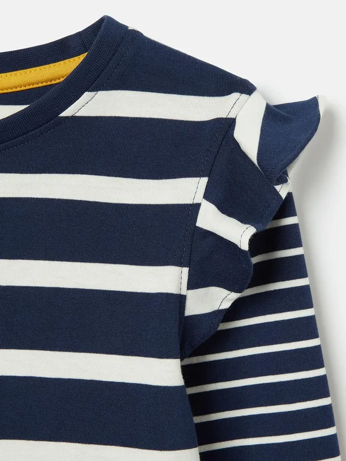 Joules Tops and Tshirts Girls Navy Blue Long Sleeve Jersey Top