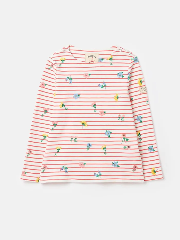Joules Tops and Tshirts Girls Pink Long Sleeve Top