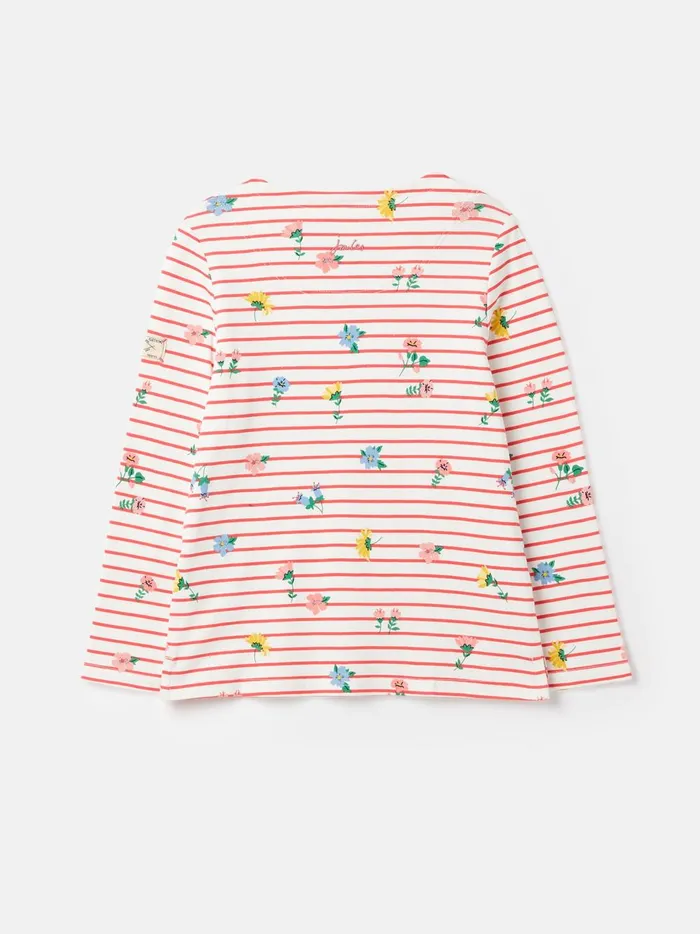 Joules Tops and Tshirts Girls Pink Long Sleeve Top