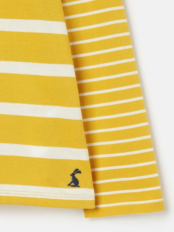 Joules Tops and Tshirts Girls Yellow Long Sleeve Jersey Top