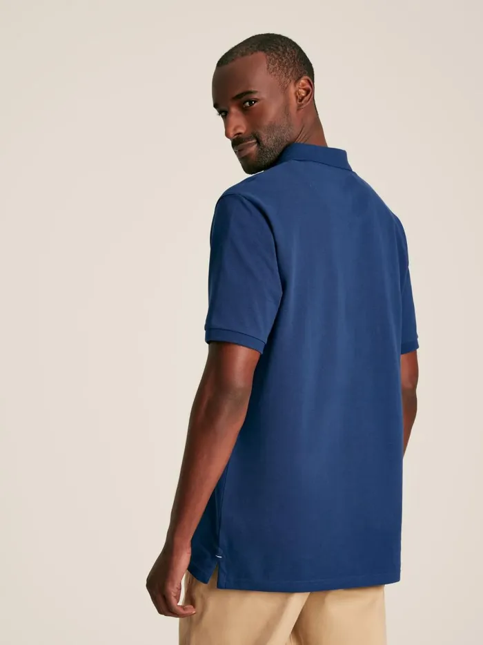 Joules Tops and Tshirts Men Blue Cotton Polo Shirt