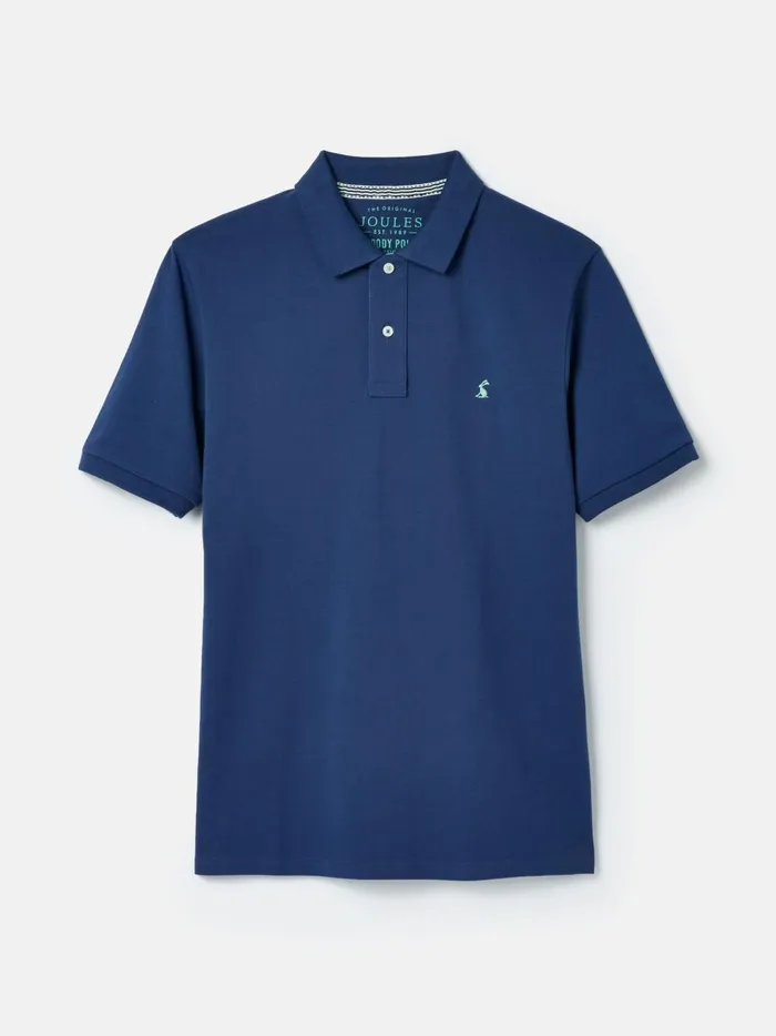 Joules Tops and Tshirts Men Blue Cotton Polo Shirt