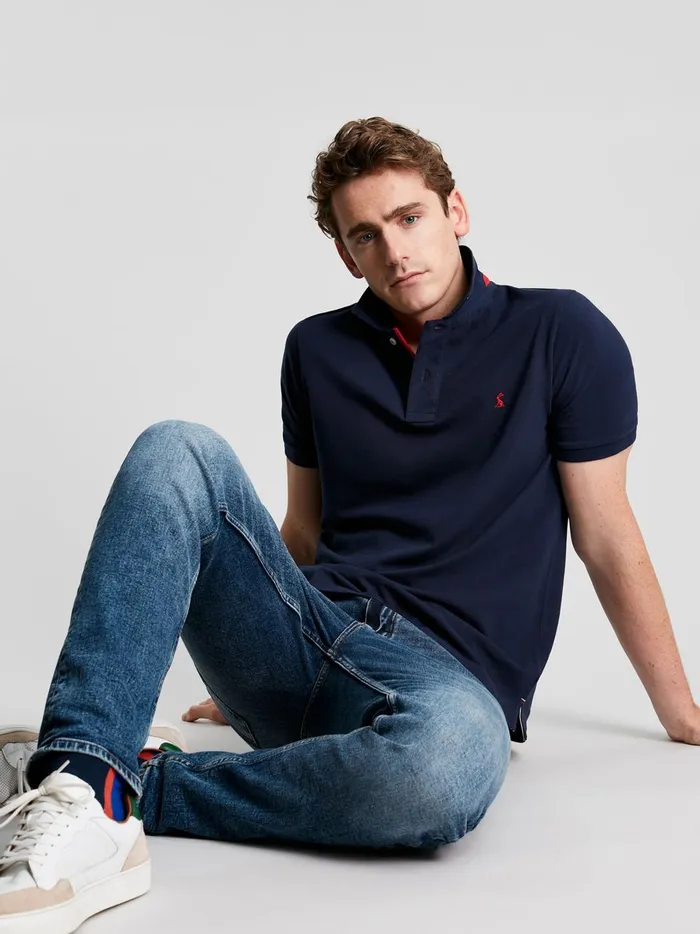 Joules Tops and Tshirts Men Blue Woody Polo Shirt
