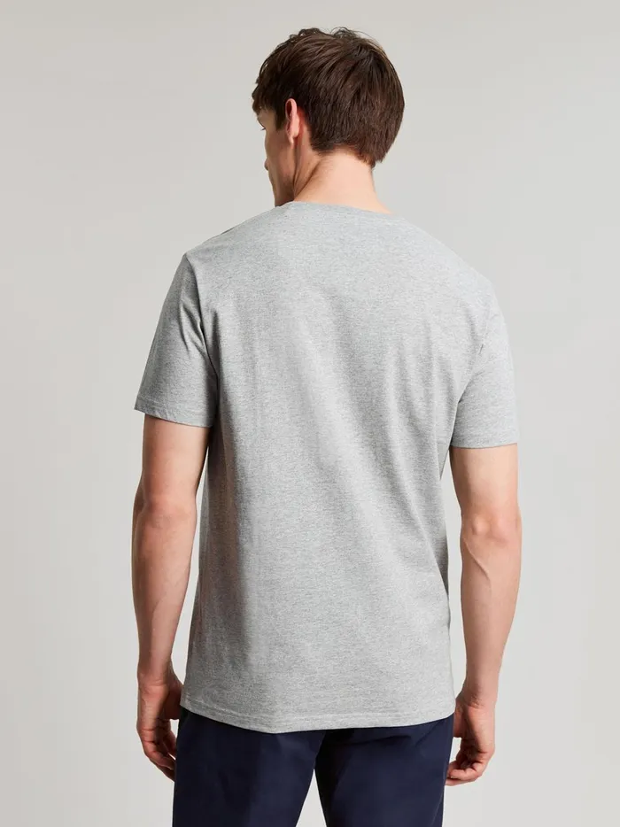 Joules Tops and Tshirts Men Grey Plain Jersey TShirt