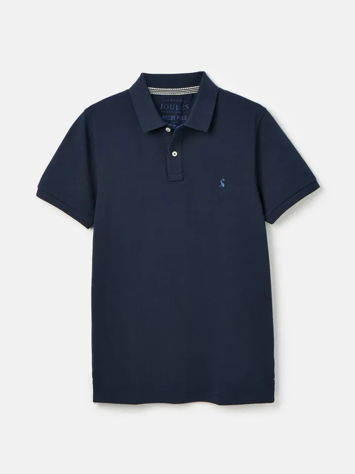 Joules Tops and Tshirts Men Navy Cotton Polo Shirt