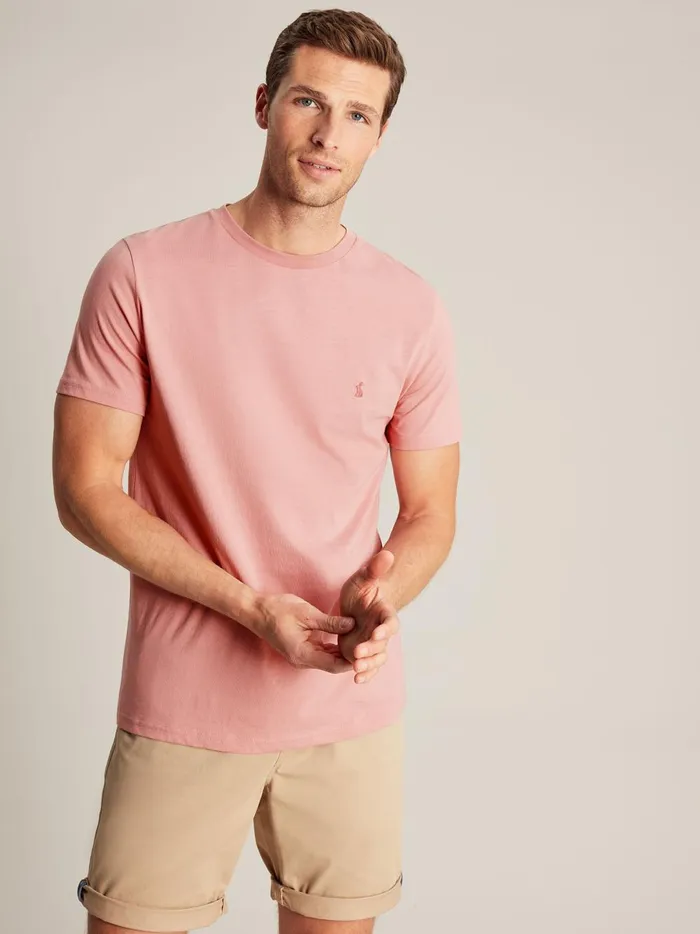 Joules Tops and Tshirts Men Pink Jersey TShirt