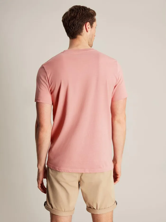 Joules Tops and Tshirts Men Pink Jersey TShirt