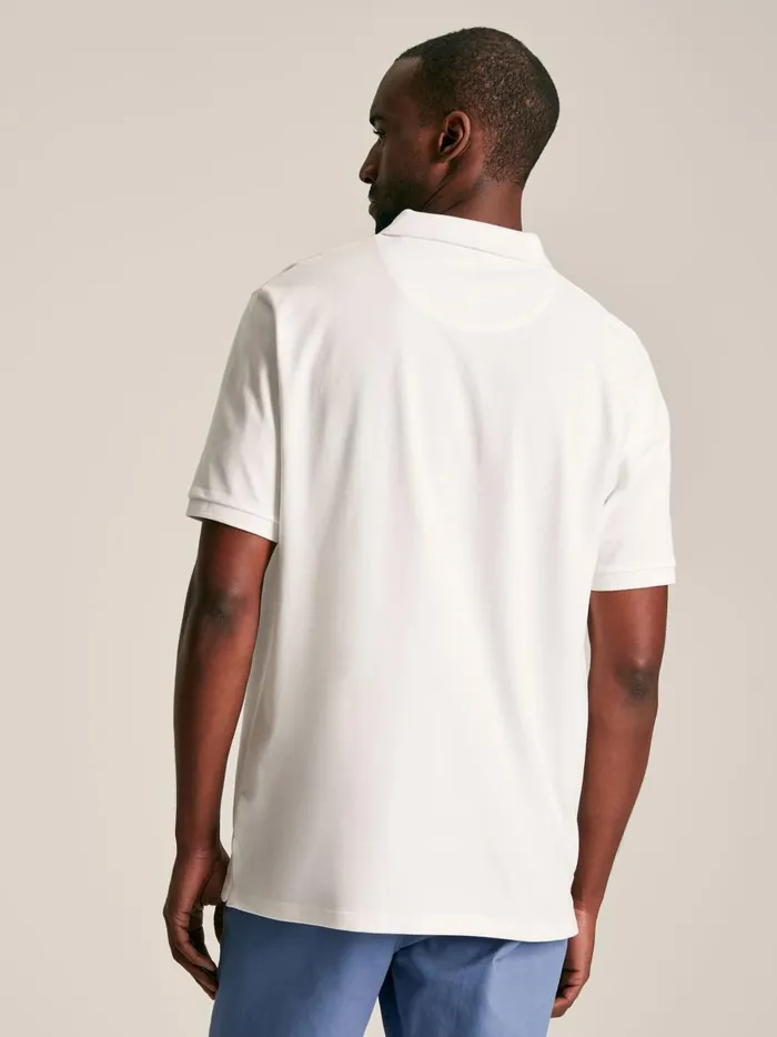 Joules Tops and Tshirts Men White Cotton Polo Shirt