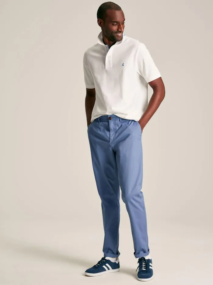 Joules Tops and Tshirts Men White Cotton Polo Shirt