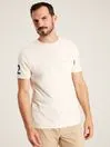 Joules Tops and Tshirts Men White Graphic TeeGraphic Jersey TShirt
