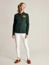 Joules Tops Women Green Long Sleeve Polo Shirt
