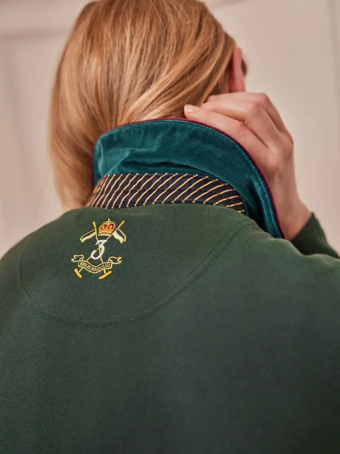 Joules Tops Women Green Long Sleeve Polo Shirt