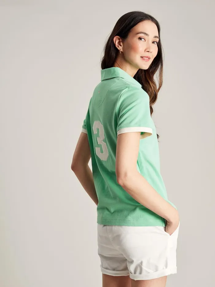 Joules Tops Women Green Polo Shirt