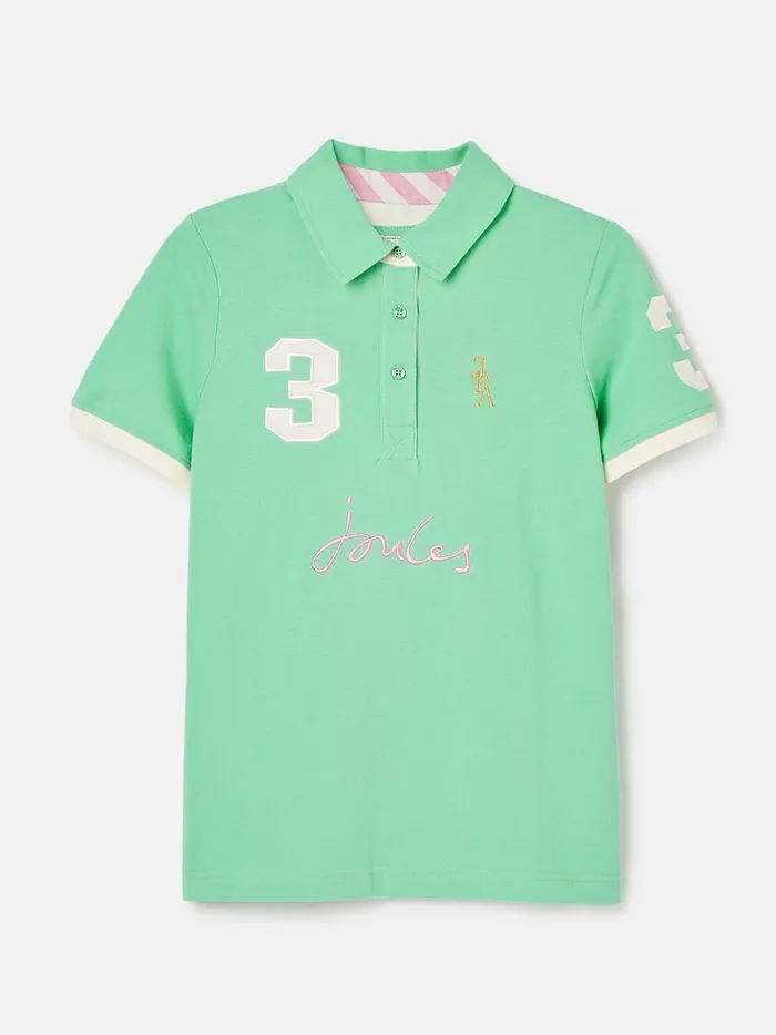 Joules Tops Women Green Polo Shirt