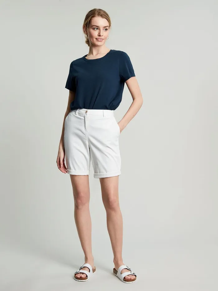 Joules Tops Women Navy Blue Crew TShirt