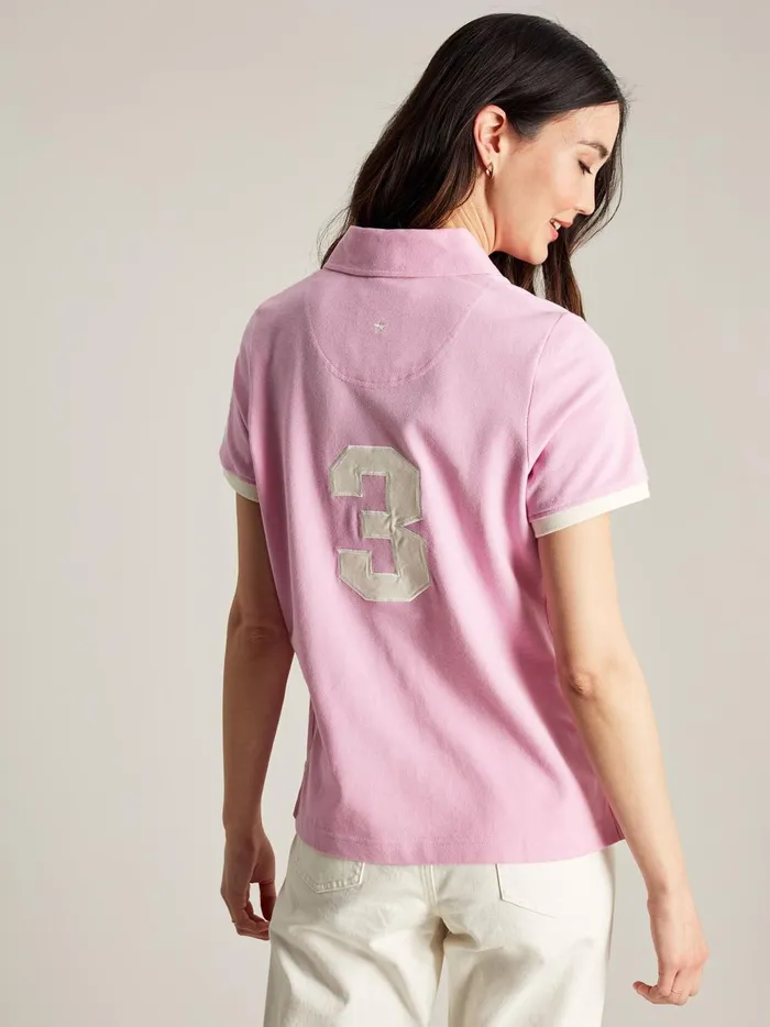 Joules Tops Women Pink Polo Shirt