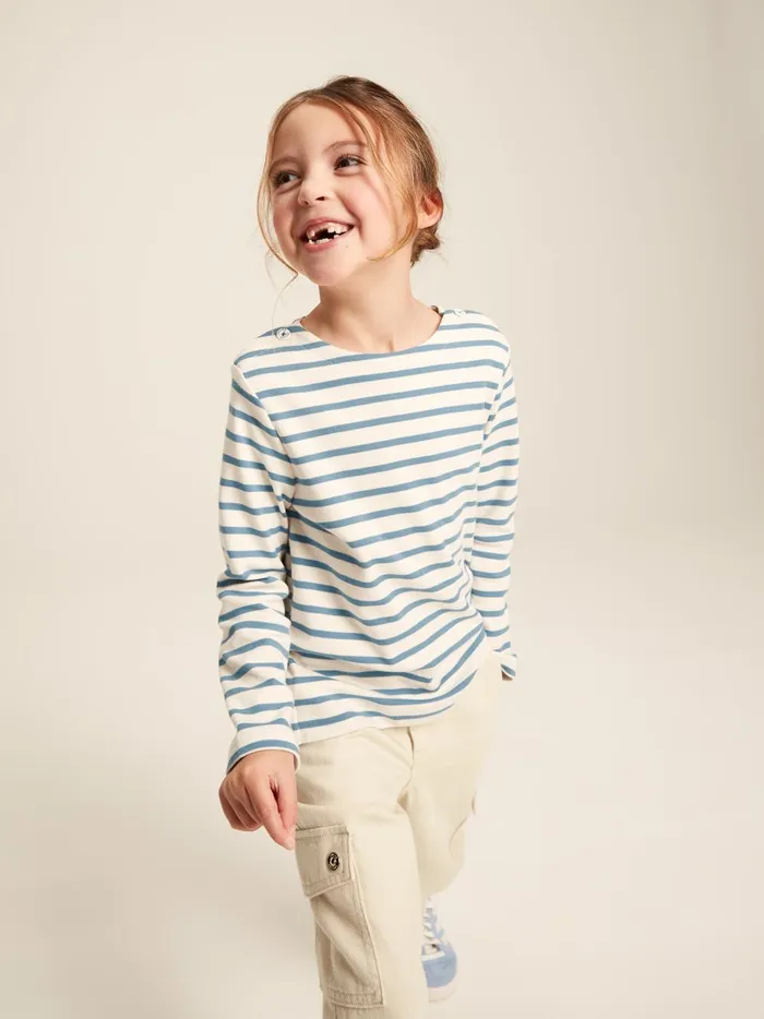 Joules Trousers and Leggings Girls Beige Cargo Wide Leg Trousers