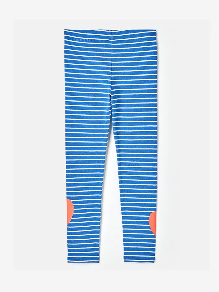 Joules Trousers and Leggings Girls BlueWhite Outlet Legging