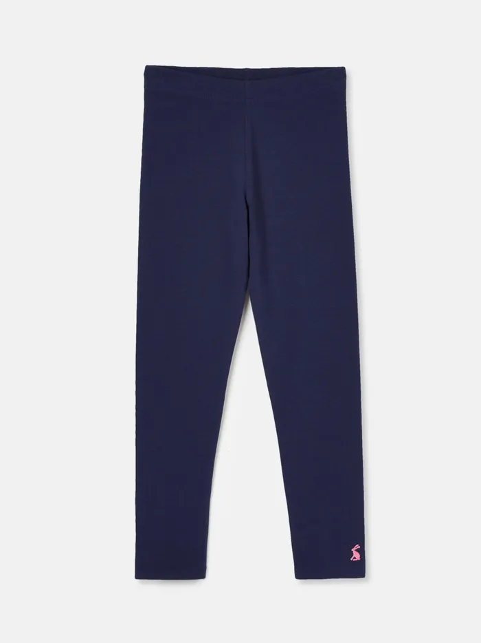 Joules Trousers and Leggings Girls Navy Jersey Leggings