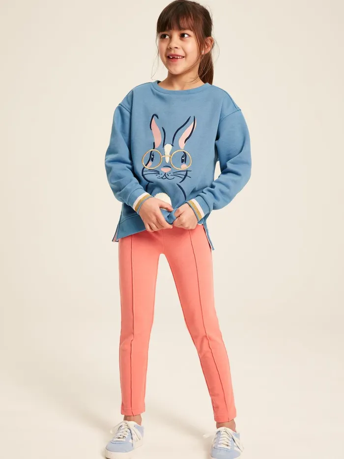 Joules Trousers and Leggings Girls Pink Jodphur Leggings