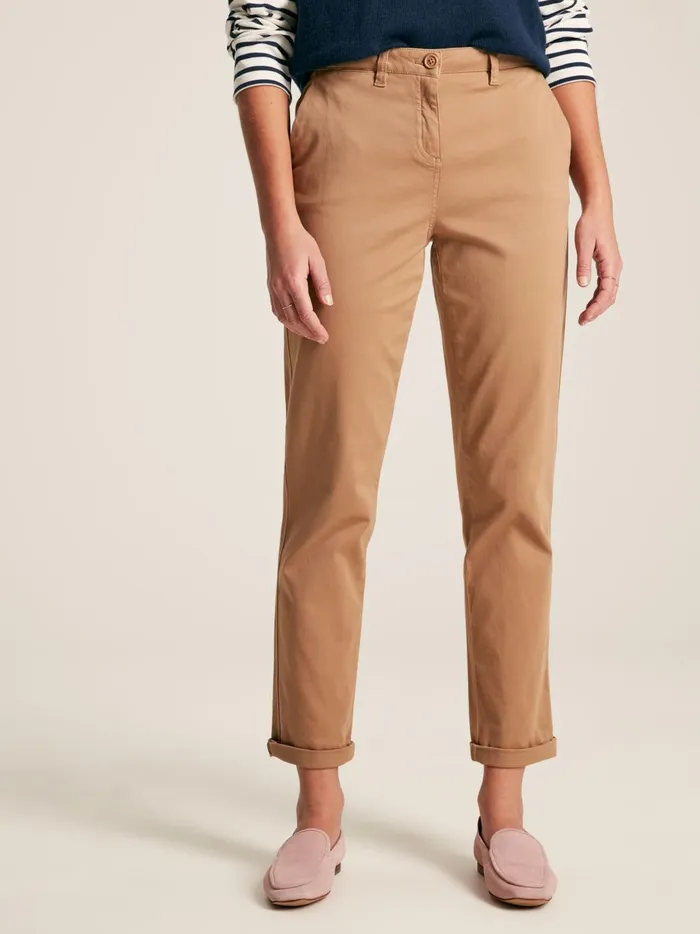 Joules Trousers and Leggings Women Stone Chino Trousers