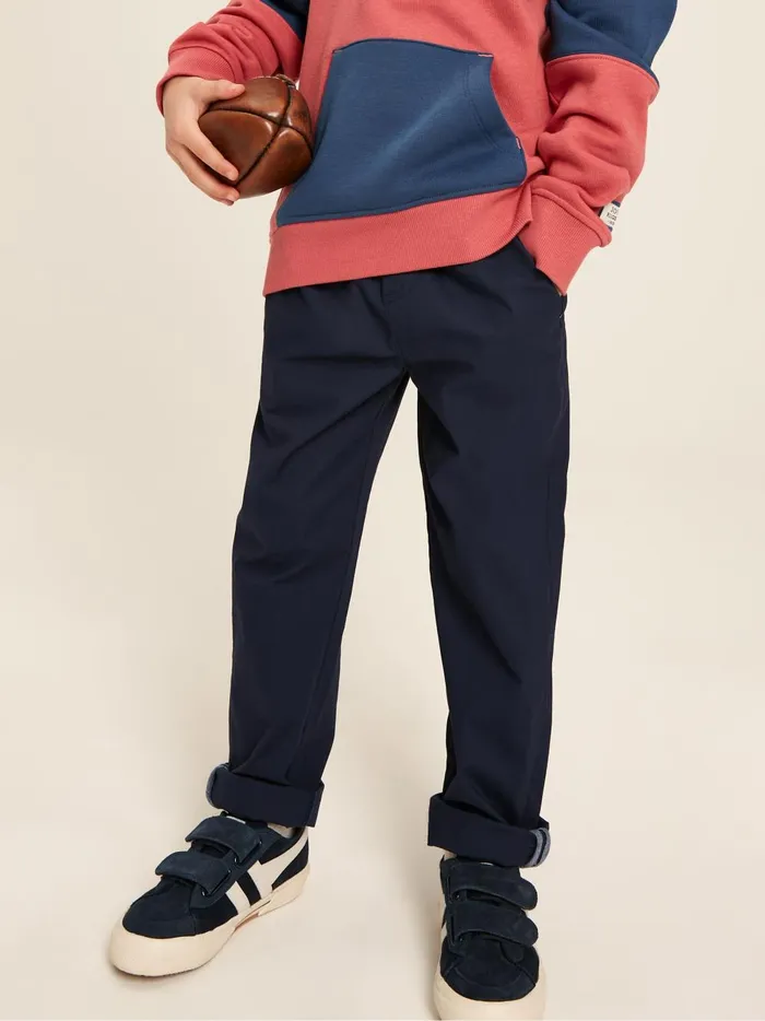 Joules Trousers Boys Navy Blue Chino Trousers