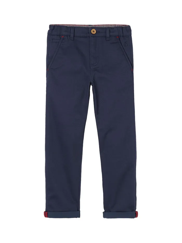Joules Trousers Boys Navy Chino Trousers