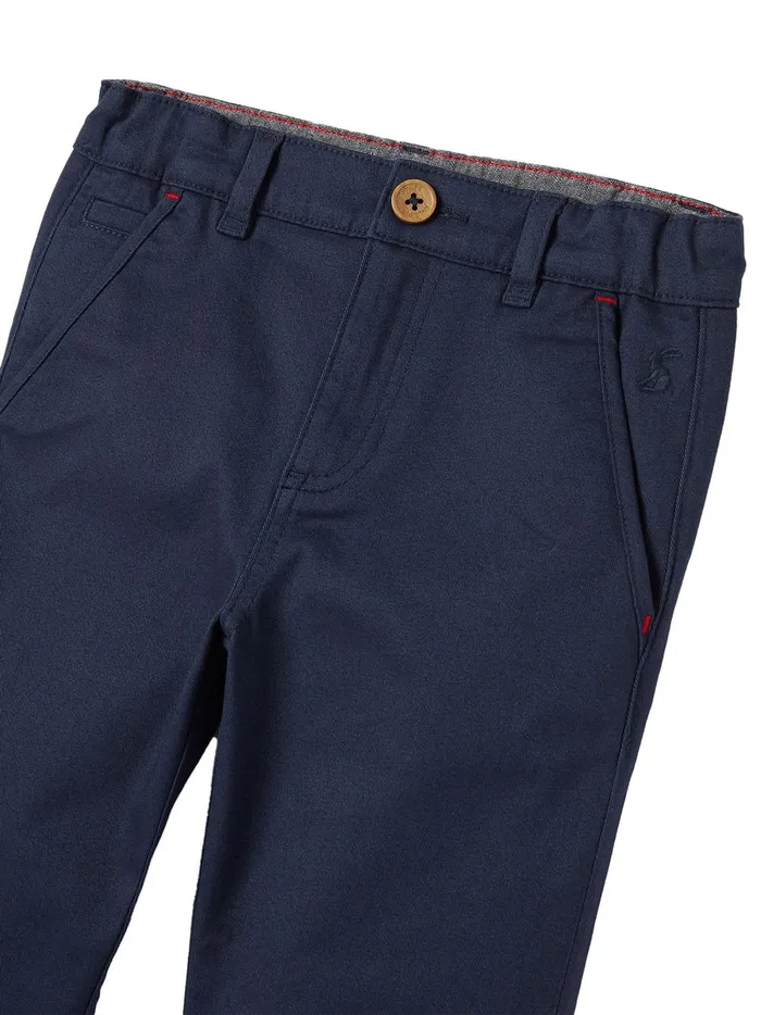 Joules Trousers Boys Navy Chino Trousers