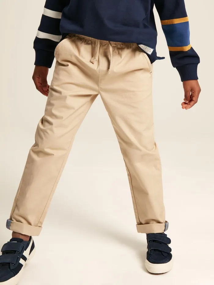 Joules Trousers Boys Stone Chino Trousers