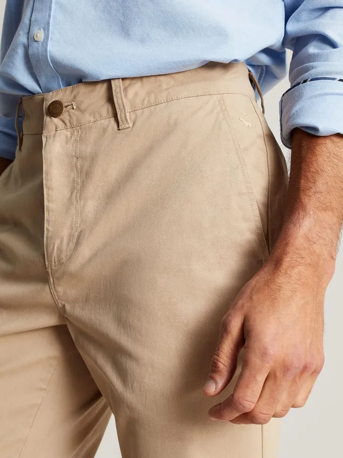 Joules Trousers Men Beige Slim Fit Chinos