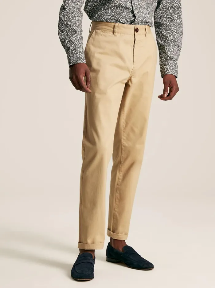 Joules Trousers Men Brown Slim Fit Chinos
