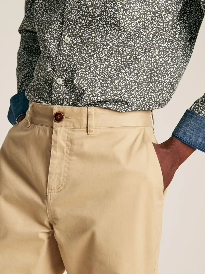 Joules Trousers Men Brown Slim Fit Chinos