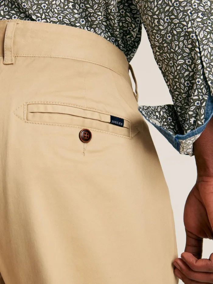 Joules Trousers Men Brown Slim Fit Chinos