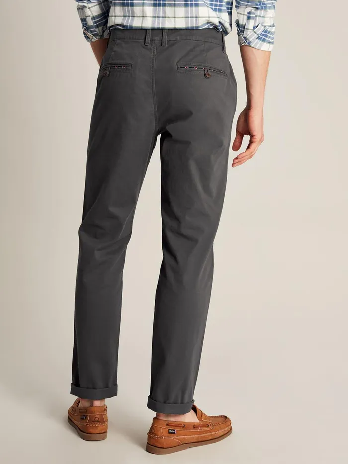 Joules Trousers Men Grey Chinos Trousers