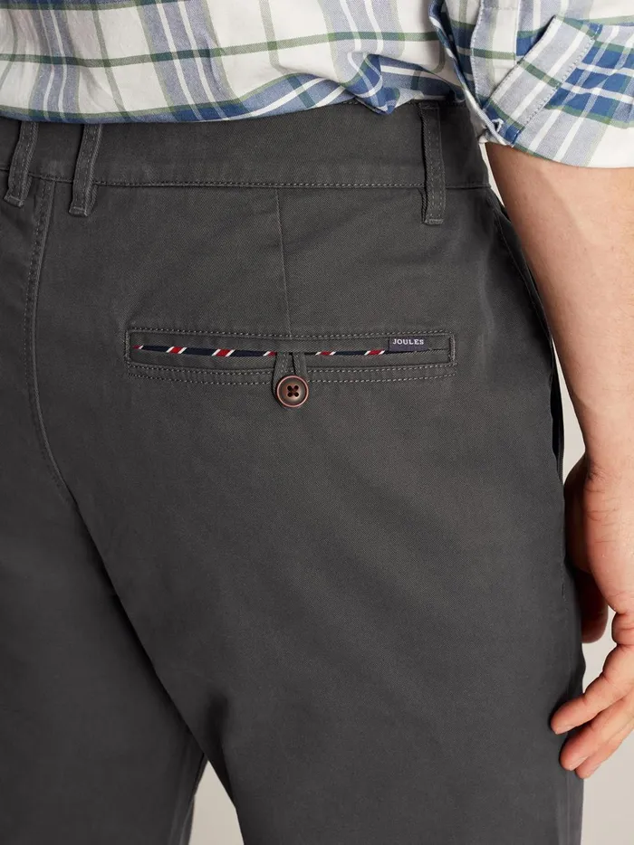 Joules Trousers Men Grey Chinos Trousers