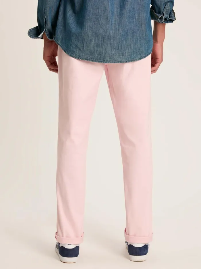 Joules Trousers Men Light Pink Slim Fit Chinos
