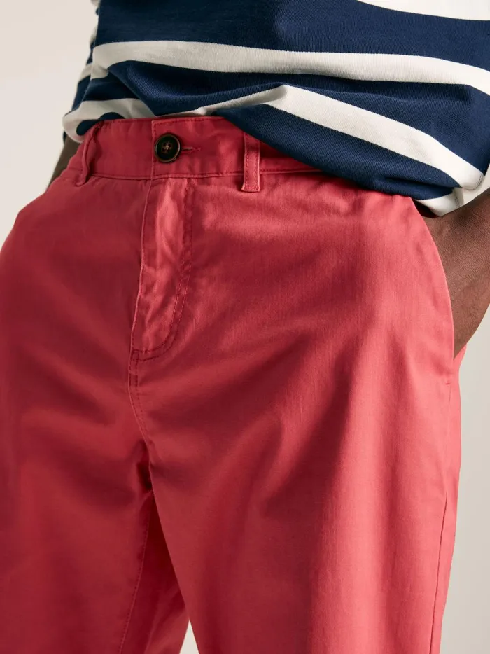 Joules Trousers Men Pink Slim Fit Chinos
