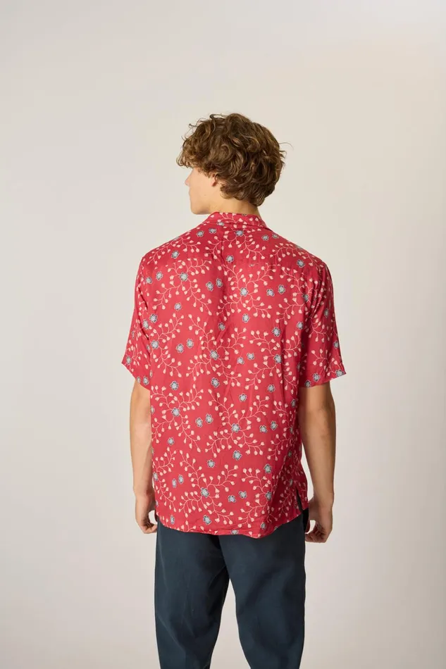 Kevin Shirt Pinwheel Barn Red Men Natalie Martin
