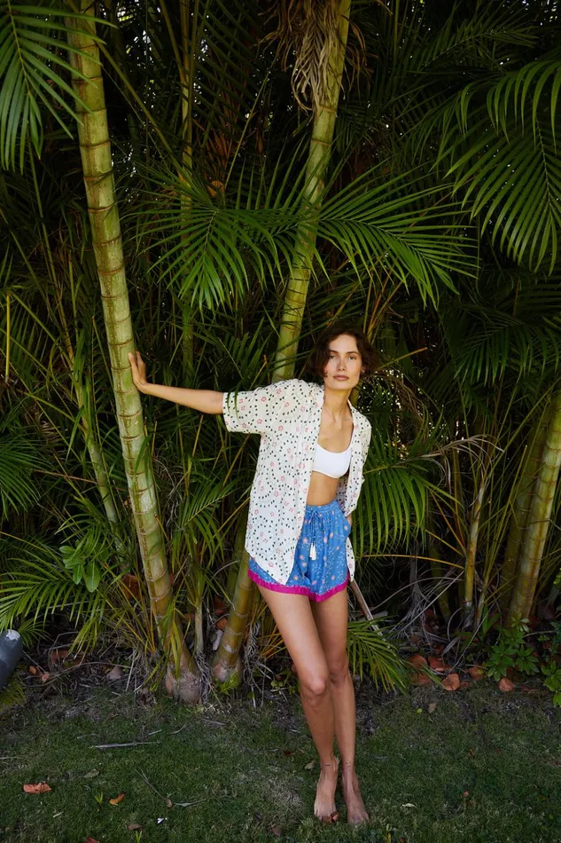 Kevin Shirt Pinwheel Cotton Women Natalie Martin Tops