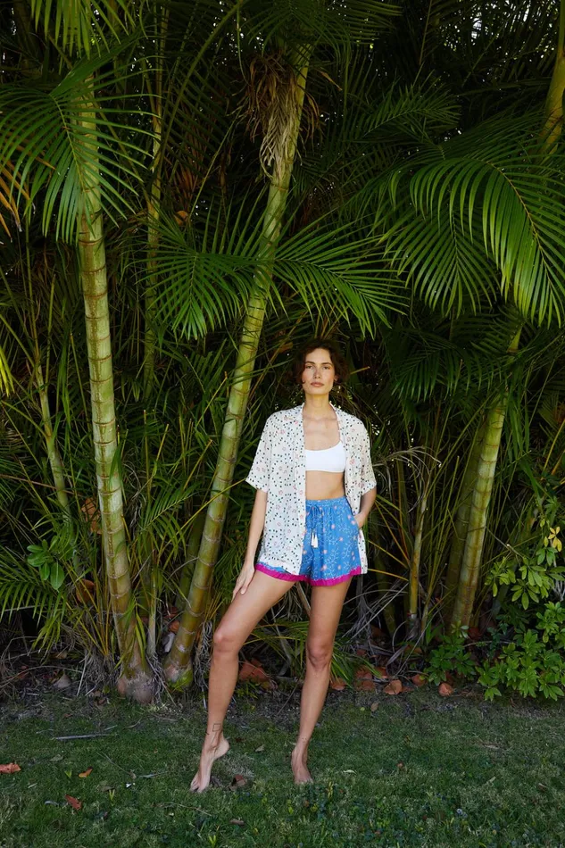 Kevin Shirt Pinwheel Cotton Women Natalie Martin Tops