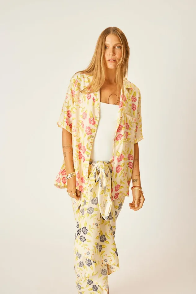 Kevin Shirt Prairie Dusty Crimson Women Natalie Martin Tops