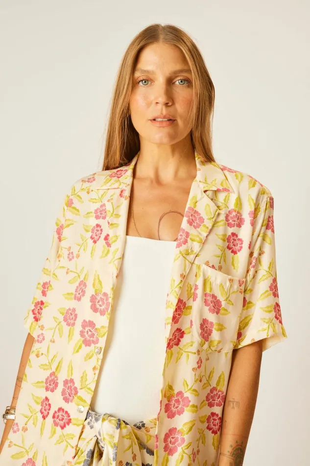 Kevin Shirt Prairie Dusty Crimson Women Natalie Martin Tops