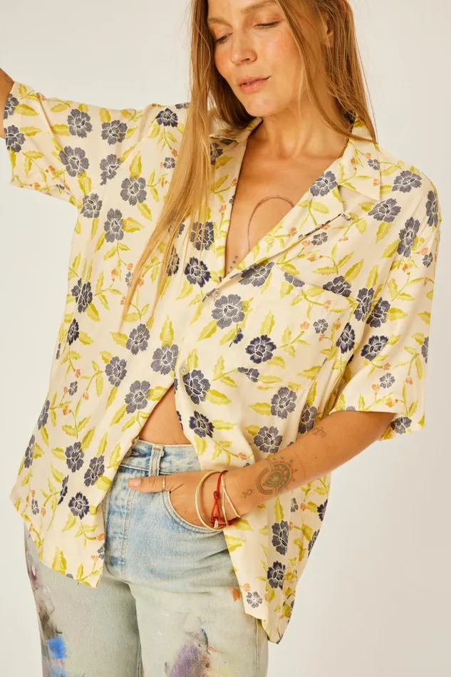 Kevin Shirt Prairie Indigo Women Natalie Martin Tops