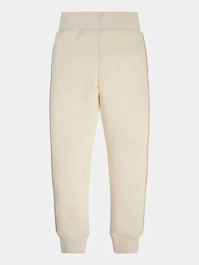 Kids 4g Logo Tape Sweat Pants White Guess Trousers And Skirts